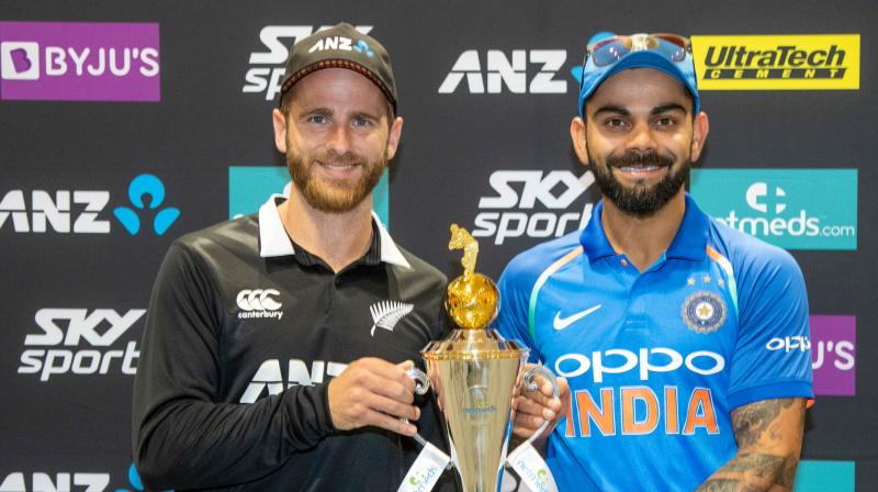 Kohli, too, was not far behind when it came to acknowledging Williamson's achievements. (Photo: Twitter / BCCI) Kohli, too, was not far behind when it came to acknowledging Williamson's achievements. (Photo: Twitter / BCCI)