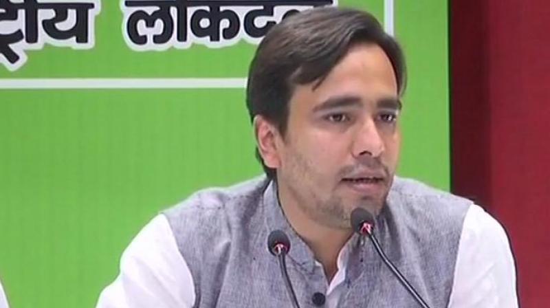 RLD’s Jayant Chaudhary, Our workers will work hard to ensure the victory of the alliance on all seats in the state. (Photo: ANI) RLD’s Jayant Chaudhary, Our workers will work hard to ensure the victory of the alliance on all seats in the state. (Photo: ANI)