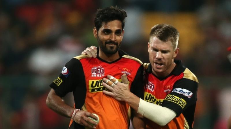 Bhuvneshwar Kumar (23 wickets from 17 matches) emerged as the leading wicket-taker in Sunrisers Hyderabad’s triumphant campaign in the 2016 IPL. (Photo: BCCI) Bhuvneshwar Kumar (23 wickets from 17 matches) emerged as the leading wicket-taker in Sunrisers Hyderabad’s triumphant campaign in the 2016 IPL. (Photo: BCCI)