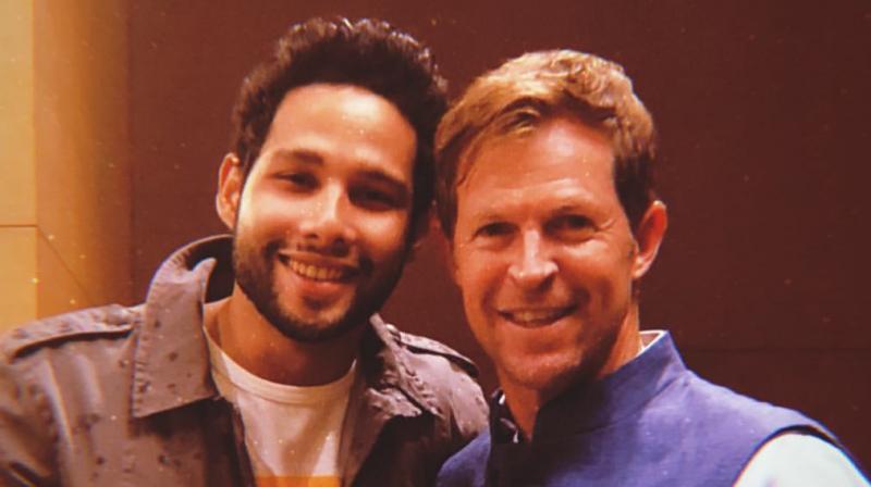 Siddhant Chaturvedi with Jonty Rhodes. (Photo: Instagram) Siddhant Chaturvedi with Jonty Rhodes. (Photo: Instagram)