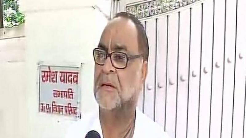 MLC Bukkal Nawab claimed that Muslim names are ‘almost similar’ to those of Lord Hanuman. (Photo: ANI) MLC Bukkal Nawab claimed that Muslim names are ‘almost similar’ to those of Lord Hanuman. (Photo: ANI)