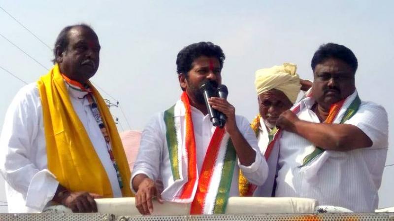 Congress candidate from Kodangal and party’s working president from Telangana, Revanth Reddy, was detained and taken into preventive custody earlier on Tuesday. (Photo: Facebook | @revanthofficial) Congress candidate from Kodangal and party’s working president from Telangana, Revanth Reddy, was detained and taken into preventive custody earlier on Tuesday. (Photo: Facebook | @revanthofficial)