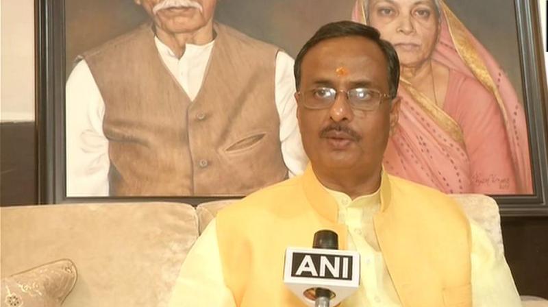 'The SP-BSP has said that they don't need Congress because it has maligned intentions. So this 'boat Yatra' is 'vote yatra' with maligned intentions,' said Dinesh Sharma. (Photo: ANI) 'The SP-BSP has said that they don't need Congress because it has maligned intentions. So this 'boat Yatra' is 'vote yatra' with maligned intentions,' said Dinesh Sharma. (Photo: ANI)