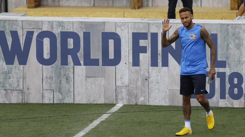 Asked about reports in Spain linking him with a transfer to Real Madrid the forward said "that's all speculation from the press."(Photo: AP) Asked about reports in Spain linking him with a transfer to Real Madrid the forward said "that's all speculation from the press."(Photo: AP)