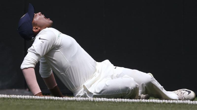 Young Indian batting phenomenon Prithvi Shaw resumed running Monday in his battle to be fit for the second Test against Australia after a nasty ligament injury sidelined him late last month. (Photo: AP) Young Indian batting phenomenon Prithvi Shaw resumed running Monday in his battle to be fit for the second Test against Australia after a nasty ligament injury sidelined him late last month. (Photo: AP)