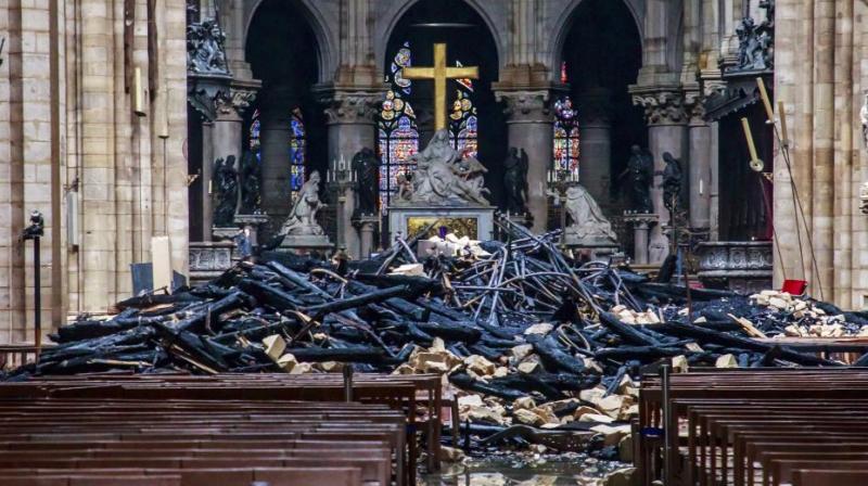 Notre Dame was a treasure trove, housing priceless and irreplaceable marvels of immense religious, artistic, musical, historical and architectural value. (Photo: AP) Notre Dame was a treasure trove, housing priceless and irreplaceable marvels of immense religious, artistic, musical, historical and architectural value. (Photo: AP)