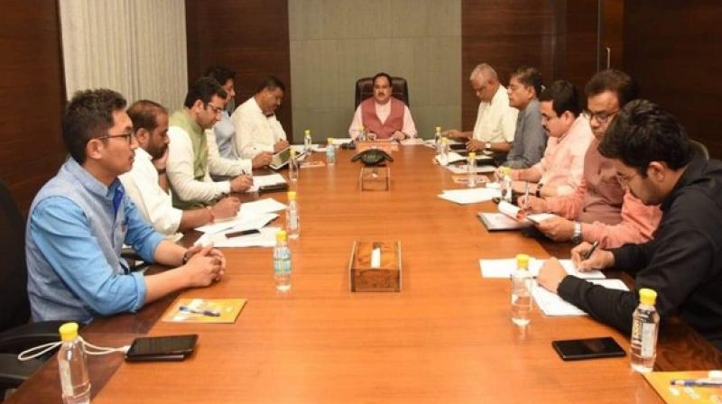 Two committees have been formed for the preparation of the program which will be headed by Minister of Petroleum and Natural Gas Dharmendra Pradhan and Minister of Jal Shakti Gajendra Singh Shekhawat. (Photo: ANI) Two committees have been formed for the preparation of the program which will be headed by Minister of Petroleum and Natural Gas Dharmendra Pradhan and Minister of Jal Shakti Gajendra Singh Shekhawat. (Photo: ANI)