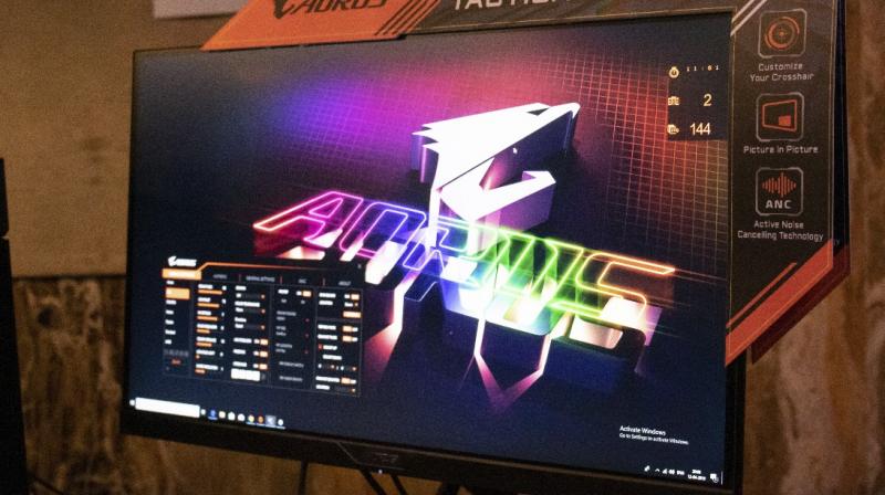 The AORUS AD27QD is the world’s first tactical monitor. The AORUS AD27QD is the world’s first tactical monitor.