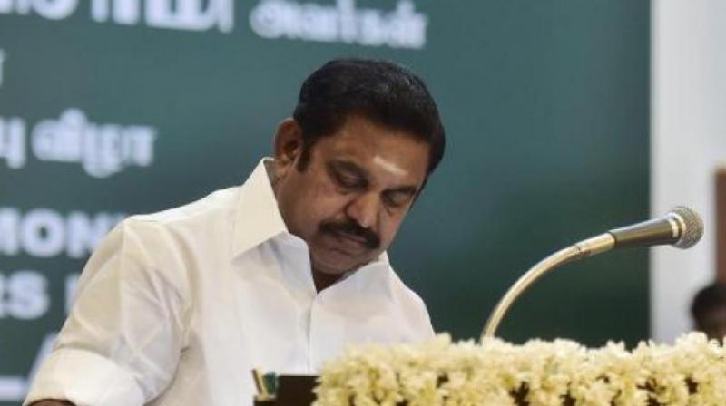 Tamil Nadu Chief Minister Edappadi K. Palanisami Tamil Nadu Chief Minister Edappadi K. Palanisami