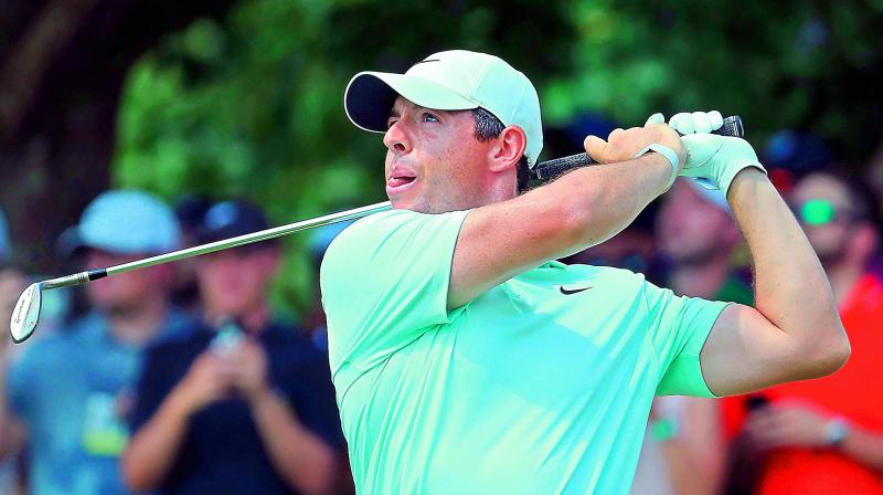 Rory McIlroy of Northern Ireland plays a shot during the final round at St Jude Invitational. (Photo: AFP) Rory McIlroy of Northern Ireland plays a shot during the final round at St Jude Invitational. (Photo: AFP)