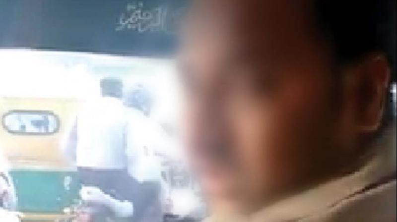 On Tuesday night, when Komath was heading towards his house from Parry's corner, a team of Kilpauk traffic investigation wing police headed by Sub Inspector Ramaswamy intercepted him on Konnur highway and asked him to blow into a breath analyser On Tuesday night, when Komath was heading towards his house from Parry's corner, a team of Kilpauk traffic investigation wing police headed by Sub Inspector Ramaswamy intercepted him on Konnur highway and asked him to blow into a breath analyser