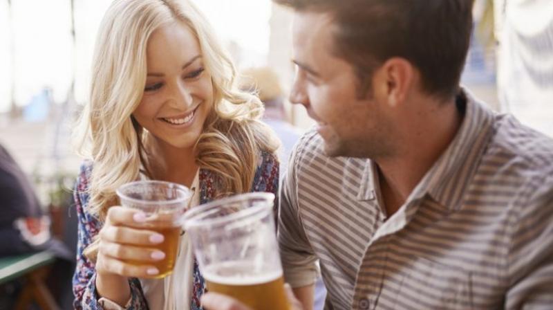 Drinking alcohol actually beats anxiety in men and helps give them an erection. (Photo: AFP) Drinking alcohol actually beats anxiety in men and helps give them an erection. (Photo: AFP)