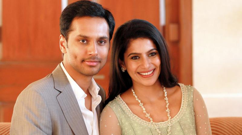 The marriage was celebrated in typical South Indian tradition as the bride's family hails from Tamil Nadu. The marriage was celebrated in typical South Indian tradition as the bride's family hails from Tamil Nadu.