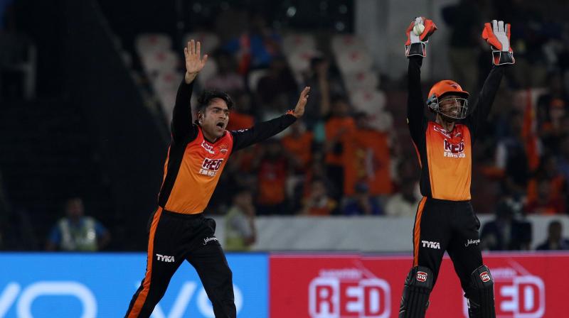 Saha has said he's relishing every bit of wicket-keeping against wily Afghanistani leg-spinner Rashid Khan in the IPL, something that has boosted his confidence. (Photo:bcci) Saha has said he's relishing every bit of wicket-keeping against wily Afghanistani leg-spinner Rashid Khan in the IPL, something that has boosted his confidence. (Photo:bcci)