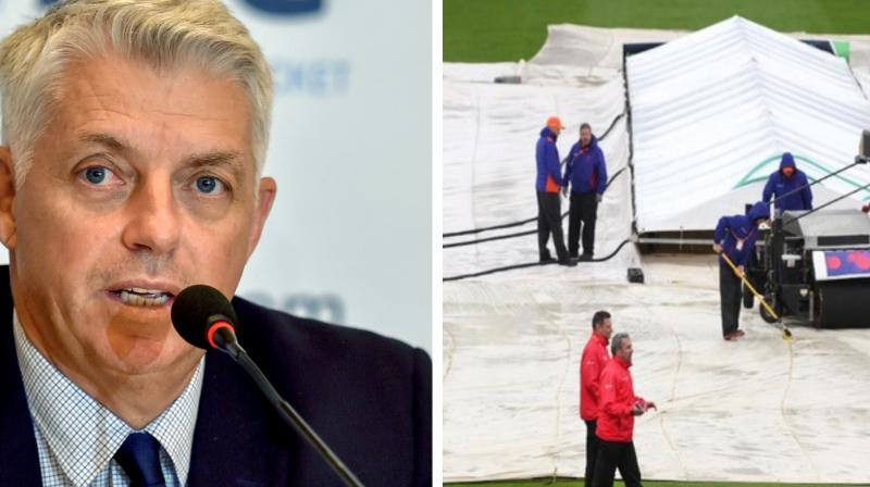 Several teams have criticised the ICC for not keeping reserve days for every match in the league after three games were washed out, the most ever recorded in a single World Cup tournament. (Photo: PTI/ ICC twitter) Several teams have criticised the ICC for not keeping reserve days for every match in the league after three games were washed out, the most ever recorded in a single World Cup tournament. (Photo: PTI/ ICC twitter)