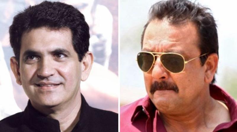 Omung Kumar and Sanjay Dutt. Omung Kumar and Sanjay Dutt.