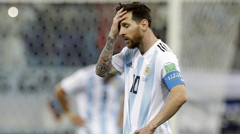 hey are hardly the words Lionel Messi and Argentina wanted to hear with their World Cup future hanging in the balance. (Photo: AP) hey are hardly the words Lionel Messi and Argentina wanted to hear with their World Cup future hanging in the balance. (Photo: AP)