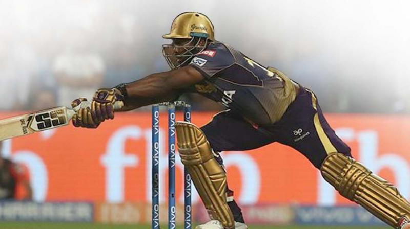 Andre Russell in action in this file photo. He will hold the key for Kolkata Knight Riders in their match against Kings XI Punjab in Mohali on Friday. Andre Russell in action in this file photo. He will hold the key for Kolkata Knight Riders in their match against Kings XI Punjab in Mohali on Friday.