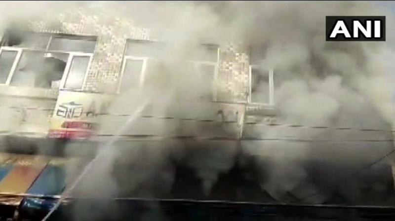 3 people, including 2 children, at AND Convent School died after a fire breke out. (Photo: Twitter I ANI) 3 people, including 2 children, at AND Convent School died after a fire breke out. (Photo: Twitter I ANI)