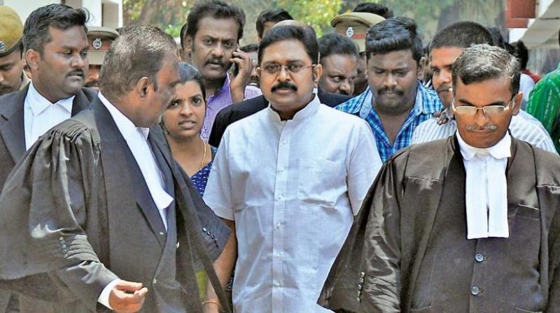 TTV Dhinakaran asked to stick to his stand of keeping away from party affairs. (Photo: File) TTV Dhinakaran asked to stick to his stand of keeping away from party affairs. (Photo: File)