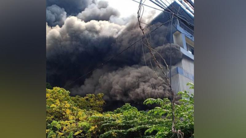 No injuries or casualties have been reported so far. (Photo: ANI) No injuries or casualties have been reported so far. (Photo: ANI)