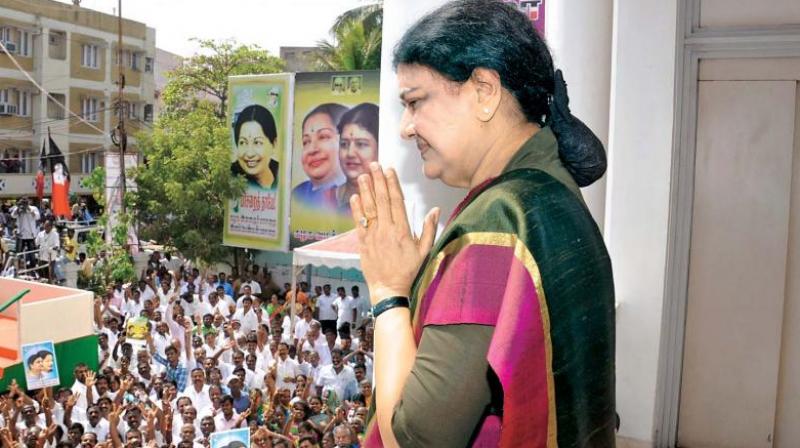 AIADMK general secretary VK Sasikala (Photo: PTI) AIADMK general secretary VK Sasikala (Photo: PTI)