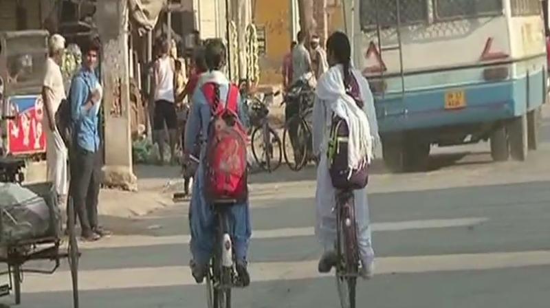 Authorities have relaxed the curfew from 7 am to 7 pm in Sirsa. (Photo: ANI/Twitter) Authorities have relaxed the curfew from 7 am to 7 pm in Sirsa. (Photo: ANI/Twitter)