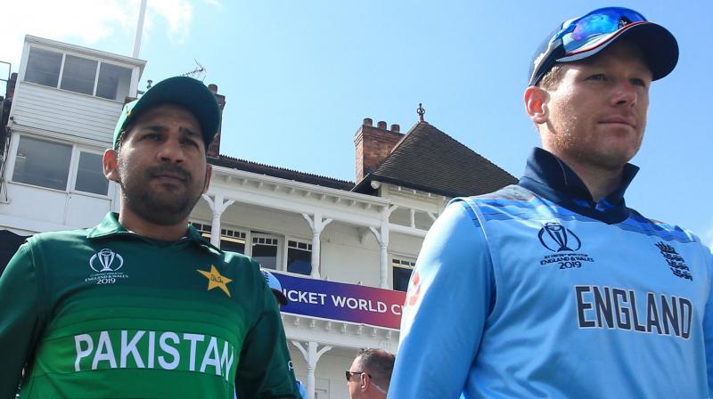 After beating South Africa at The Oval in London last Thursday to get their campaign off to a winning start, the hosts and pre-tournament favourites narrowly failed to reach the huge 349-run target set by Pakistan in Nottingham. (Photo:AFP) After beating South Africa at The Oval in London last Thursday to get their campaign off to a winning start, the hosts and pre-tournament favourites narrowly failed to reach the huge 349-run target set by Pakistan in Nottingham. (Photo:AFP)