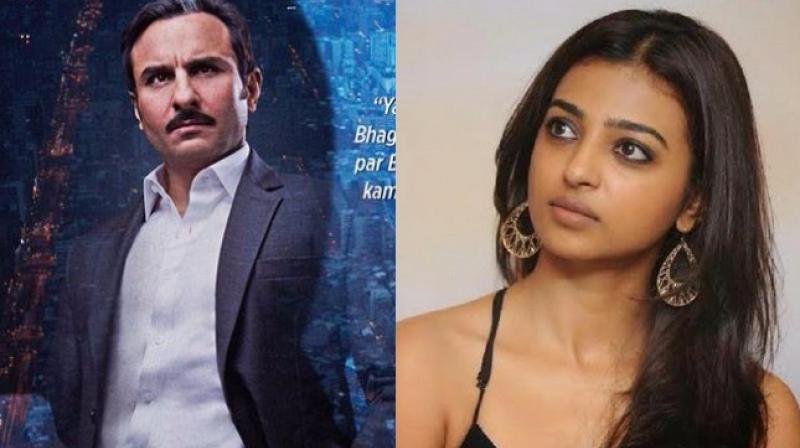 Saif Ali Khan and Radhika Apte Saif Ali Khan and Radhika Apte