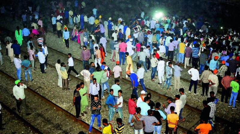 The incident took place at a time when there was smoke in the air due to fire crackers and burning of Ravana's effigy, the report said. (Photo: File) The incident took place at a time when there was smoke in the air due to fire crackers and burning of Ravana's effigy, the report said. (Photo: File)