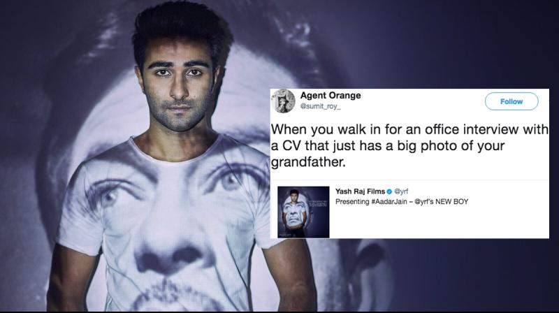 YRF’s official Twitter handle on Wednesday unveiled a series of posters as they launched the new duo, Aadar and Anya Singh. YRF’s official Twitter handle on Wednesday unveiled a series of posters as they launched the new duo, Aadar and Anya Singh.