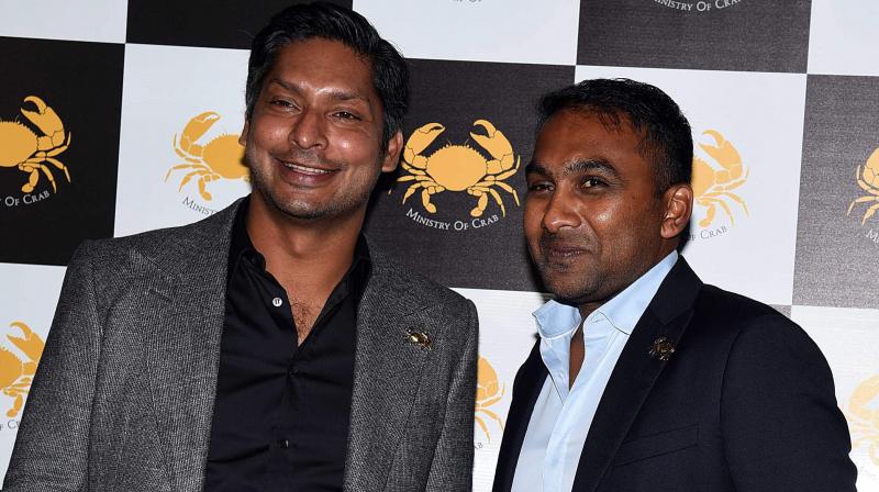 Kumar Sangakkara and Mahela Jayawardene have been active on social media asking people not to panic amid COVID-19 outbreak. AFP Photo Kumar Sangakkara and Mahela Jayawardene have been active on social media asking people not to panic amid COVID-19 outbreak. AFP Photo
