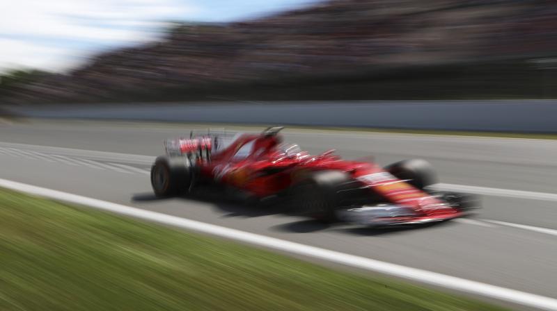 File photo of qualifying for 2017 Azerbaijan race. AP Photo