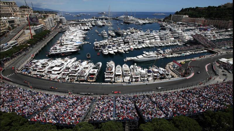 In this file photo, Scuderia Ferraris German driver Sebastian Vettel drives during the Monaco street circuit in Monte-Carlo in 2015. AFP Photo