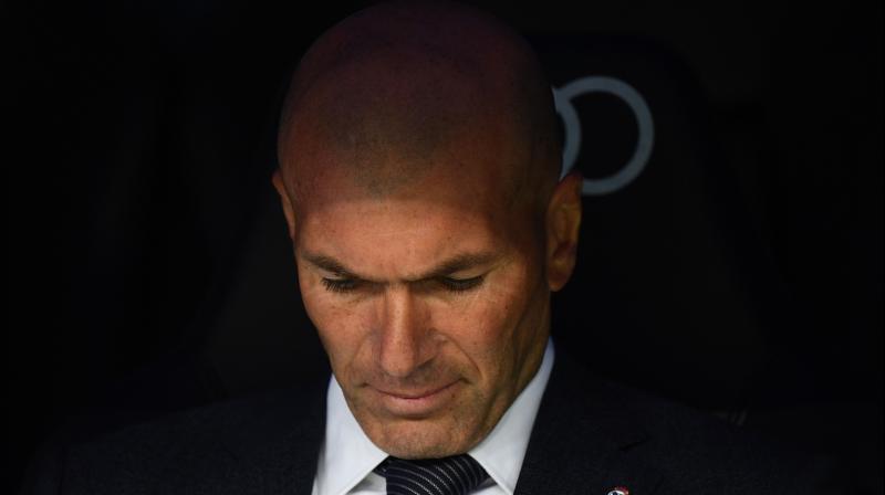 Zidane was uncharacteristically upset after the setback against Rayo, the team's fourth in six matches. (Photo: AFP) Zidane was uncharacteristically upset after the setback against Rayo, the team's fourth in six matches. (Photo: AFP)