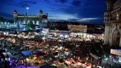 Light pollution is a menace in the city of Hyderabad which is killing the joy of looking up to the night sky, astronomy enthusiasts and scientists have complained. (Representational Image/PTI)