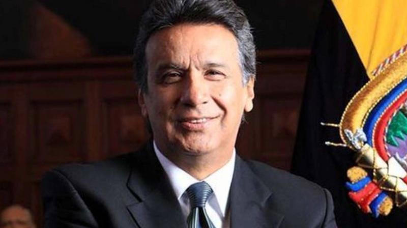 President Lenin Moreno met with Jaime Vargas, the head of the indigenous umbrella grouping CONAIE, for four hours of talks in the capital Quito broadcast live on state television. (Photo: File) President Lenin Moreno met with Jaime Vargas, the head of the indigenous umbrella grouping CONAIE, for four hours of talks in the capital Quito broadcast live on state television. (Photo: File)
