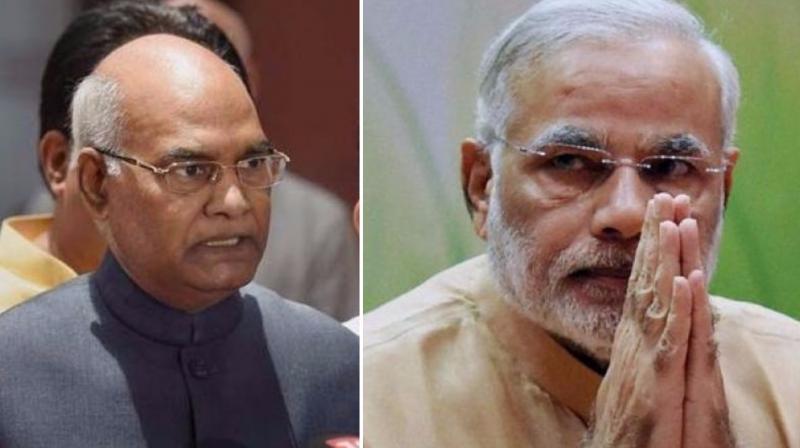 President Ram Nath Kovind on Friday has condemned the violence and damage to public property after the court verdict against Dera Sacha Sauda chief Gurmeet Ram Rahim Singh. (Photos: PTI) President Ram Nath Kovind on Friday has condemned the violence and damage to public property after the court verdict against Dera Sacha Sauda chief Gurmeet Ram Rahim Singh. (Photos: PTI)