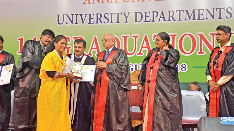 Dr R Chidambaram DAE-Homi Bhabha Professor, Bhabha Atomic Reaearch Center, Mumbai, gives away certificates to students during the graduation day of the College of Engineering Guindy, Madras Institute of Technology, on Wednesday. Vice-Chancellor of Anna University Professor M. K. Surappa is also seen. (Photo: DC) Dr R Chidambaram DAE-Homi Bhabha Professor, Bhabha Atomic Reaearch Center, Mumbai, gives away certificates to students during the graduation day of the College of Engineering Guindy, Madras Institute of Technology, on Wednesday. Vice-Chancellor of Anna University Professor M. K. Surappa is also seen. (Photo: DC)