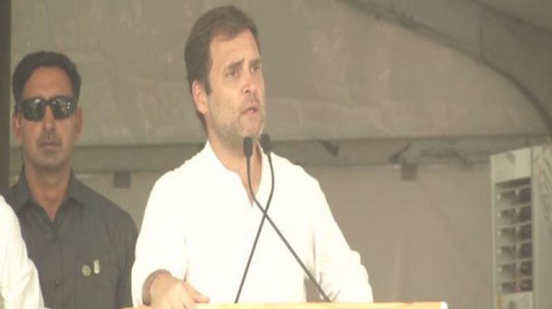 'Don't know what he had in dinner at around 8 pm that he took such decision which destroyed the backbone of our economy,' Rahul Gandhi said. (Photo: Twitter I ANI) 'Don't know what he had in dinner at around 8 pm that he took such decision which destroyed the backbone of our economy,' Rahul Gandhi said. (Photo: Twitter I ANI)