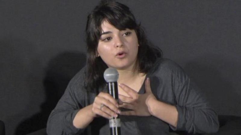 Zaira Wasim had starred in 'Secret Superstar' last year. Zaira Wasim had starred in 'Secret Superstar' last year.
