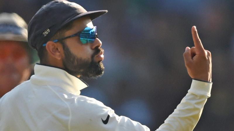 The win was the Indian team's eighth victory in nine home Tests this season with the only draw coming against England at Rajkot. (Photo: PTI) The win was the Indian team's eighth victory in nine home Tests this season with the only draw coming against England at Rajkot. (Photo: PTI)