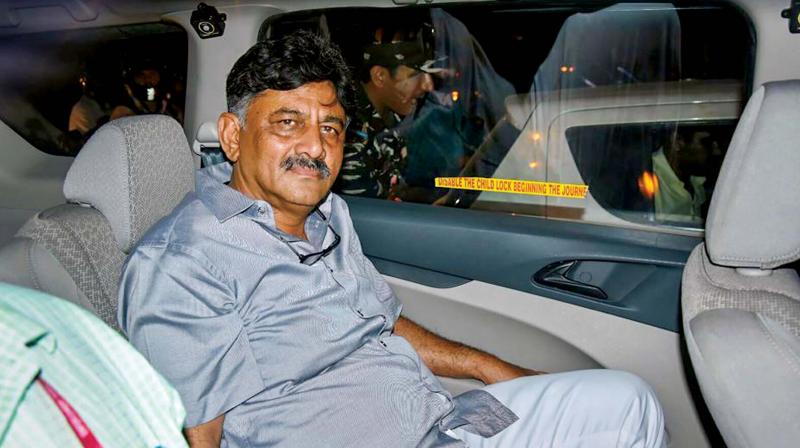 Congress leader D K Shivakumar. (Photo: ANI) Congress leader D K Shivakumar. (Photo: ANI)