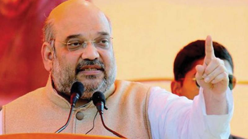 Sources said BJP Chief Amit Shah would walk with party cadres from Pattom to the Puthrikandam maidan, the venue of the valedictory of the two-week-long yatra. (Photo: File) Sources said BJP Chief Amit Shah would walk with party cadres from Pattom to the Puthrikandam maidan, the venue of the valedictory of the two-week-long yatra. (Photo: File)