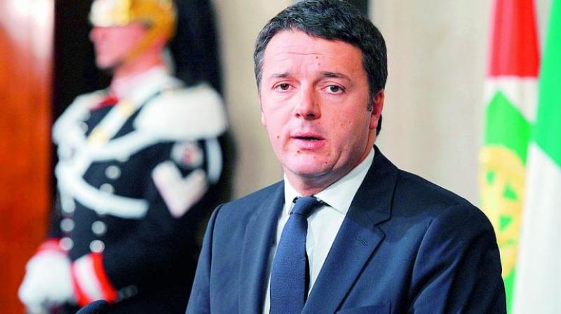 Italian Prime Minister Matteo Renzi. (Photo: AFP) Italian Prime Minister Matteo Renzi. (Photo: AFP)