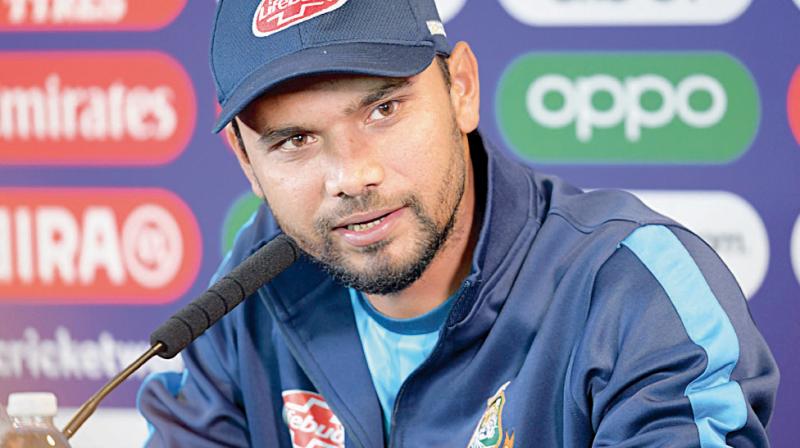Mashrafe Mortaza. AFP Photo Mashrafe Mortaza. AFP Photo
