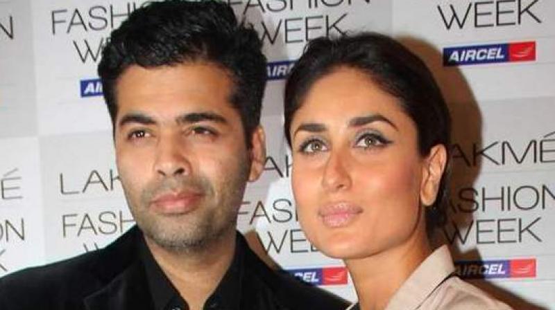Kareena Kapoor Khan and Karan Johar Kareena Kapoor Khan and Karan Johar