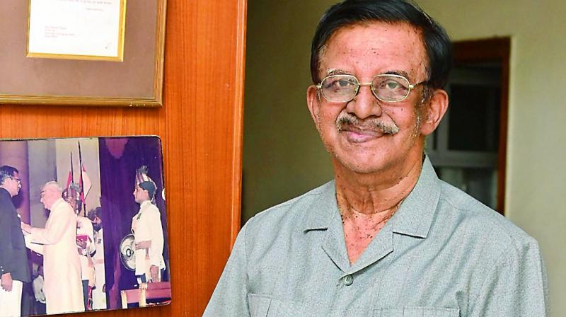 Mr Naidu, now 78, narrated the two incidents that won him the prestigious honour. Mr Naidu, now 78, narrated the two incidents that won him the prestigious honour.