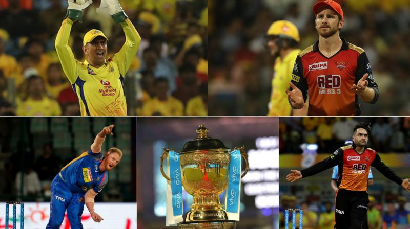 A collage of IPL teams.