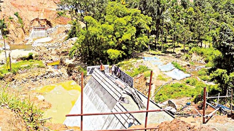 A file photo of Yettinahole Project site near Sakleshpur. A file photo of Yettinahole Project site near Sakleshpur.